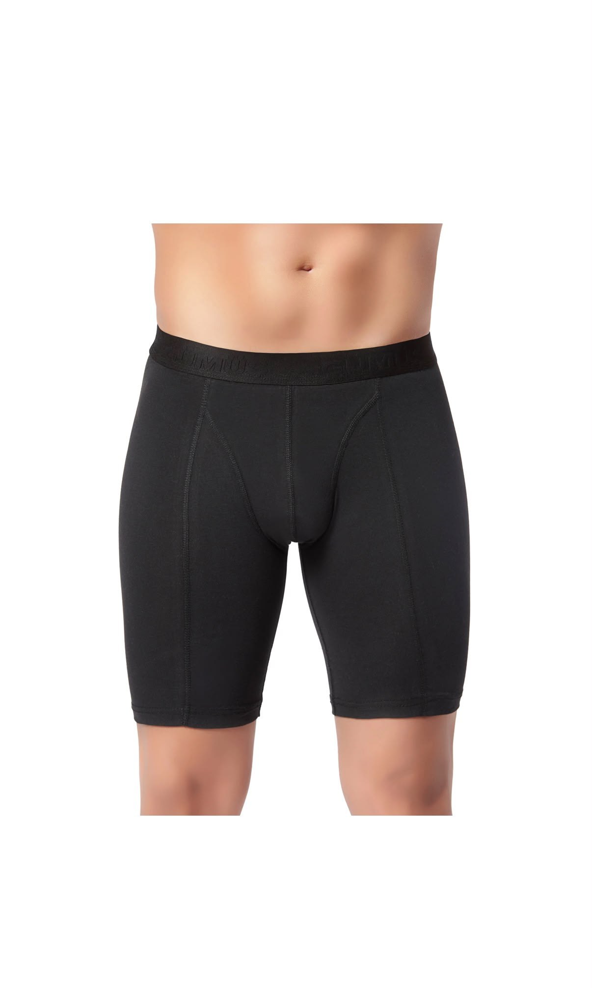 GÜMÜŞ 6LI LİKRALI UZUN BOXER