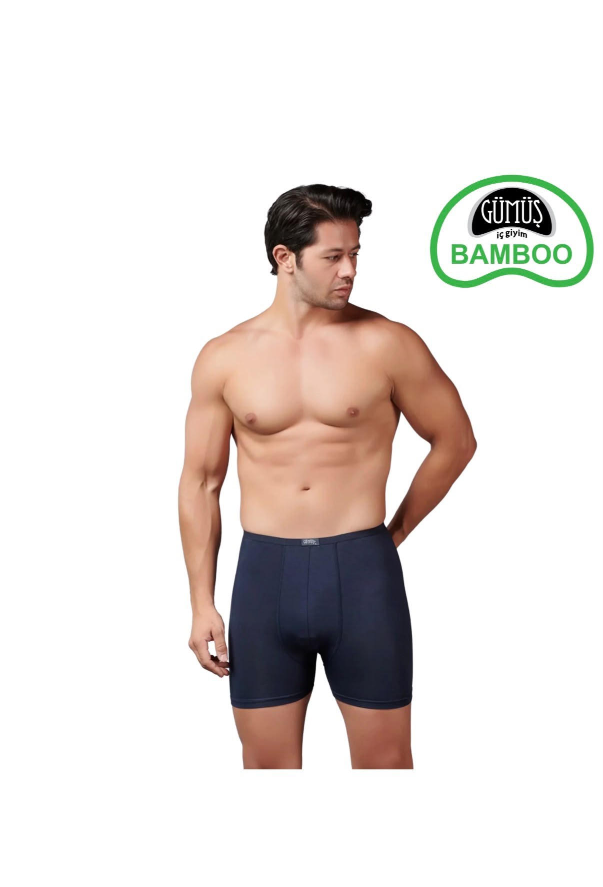 GÜMÜŞ MARKA 12Lİ BAMBU BOXER