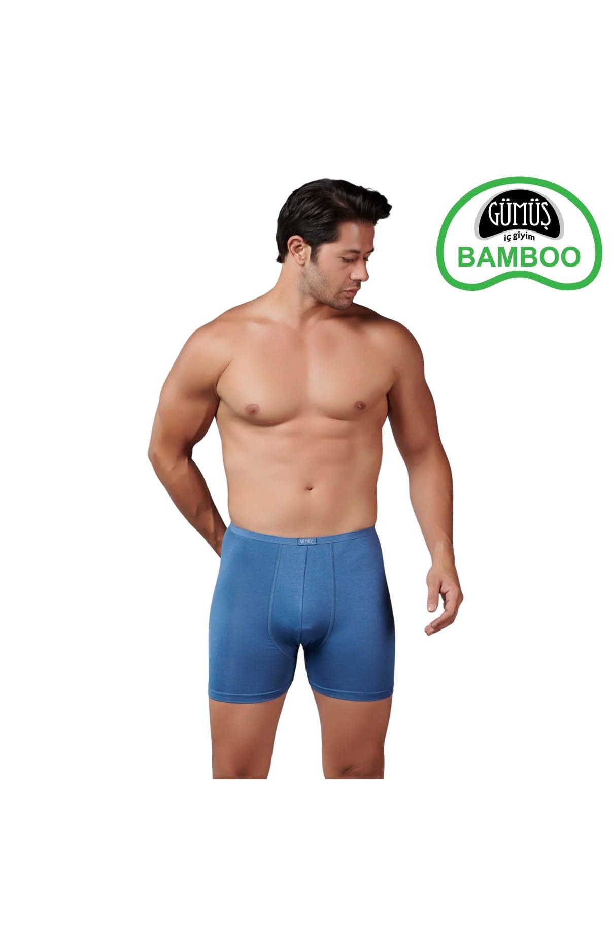 GÜMÜŞ MARKA 12Lİ BAMBU BOXER