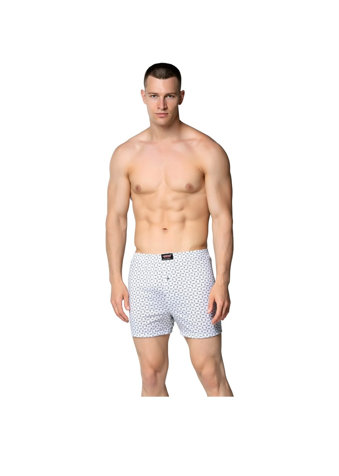 SEDEF ERKEK 12Lİ DÜĞMELİ DESENLİ BOXER