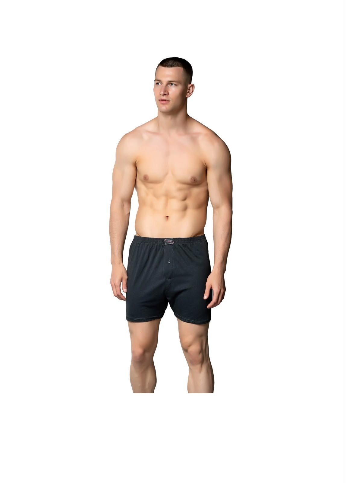 SEDEF ERKEK 12Lİ  DÜĞMELİ PENYE BOXER
