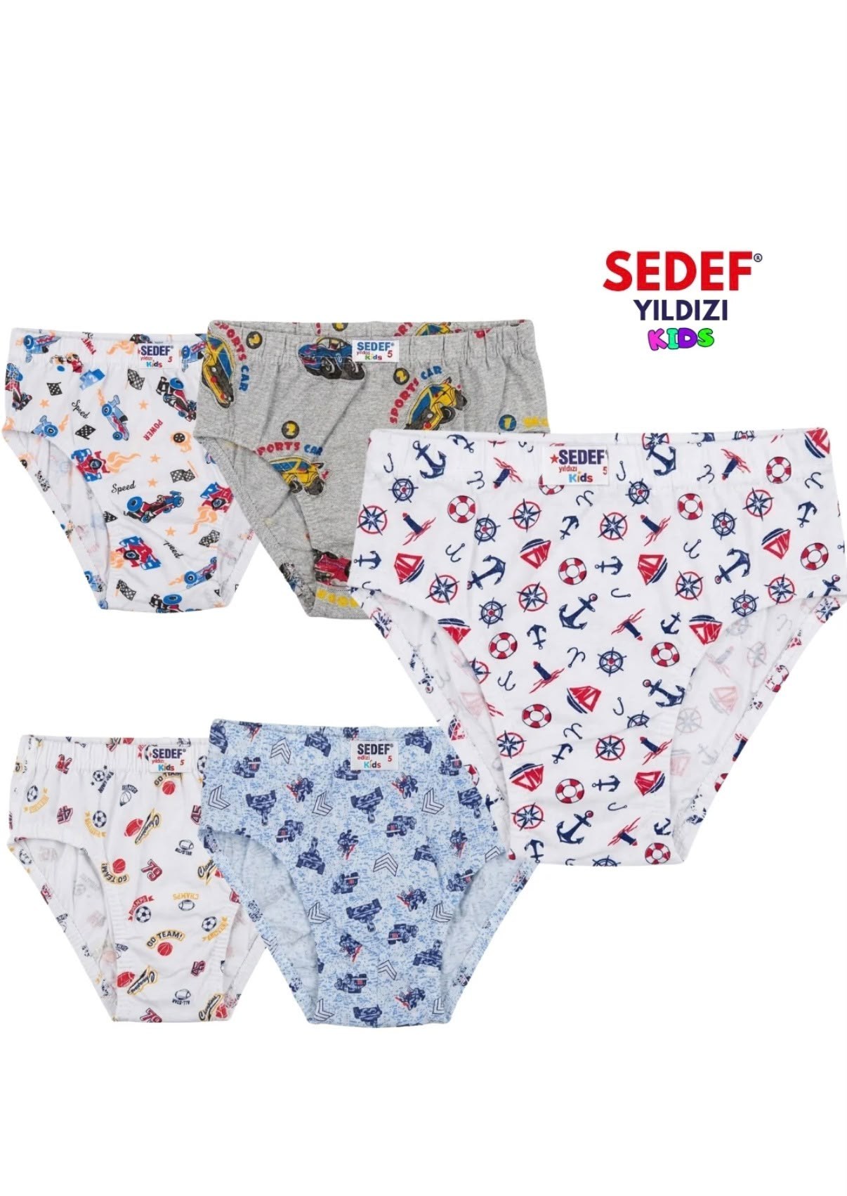 SEDEF YILDIZ 12Lİ ERKEK ÇOCUK KÜLOT