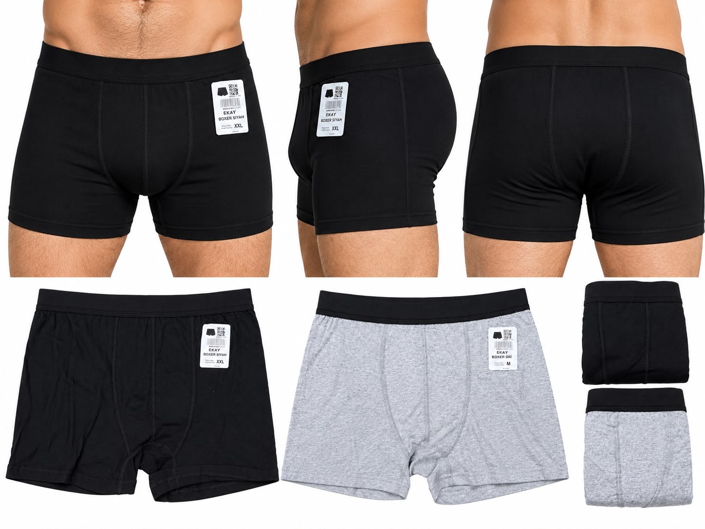 EKAY ERKEK 10LU BOXER