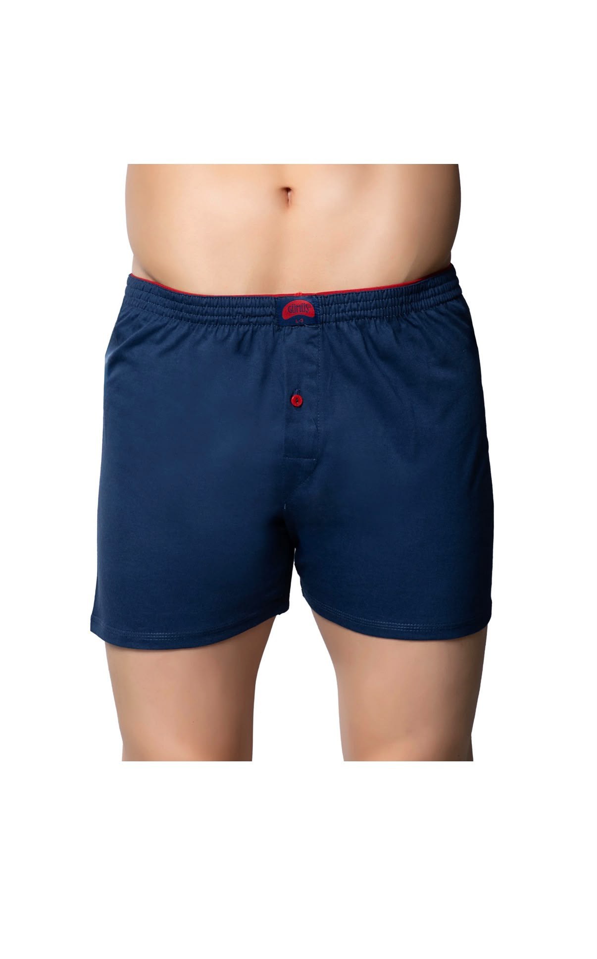 GÜMÜŞ ERKEK 12Lİ PENYE DÜĞMELİ BOXER