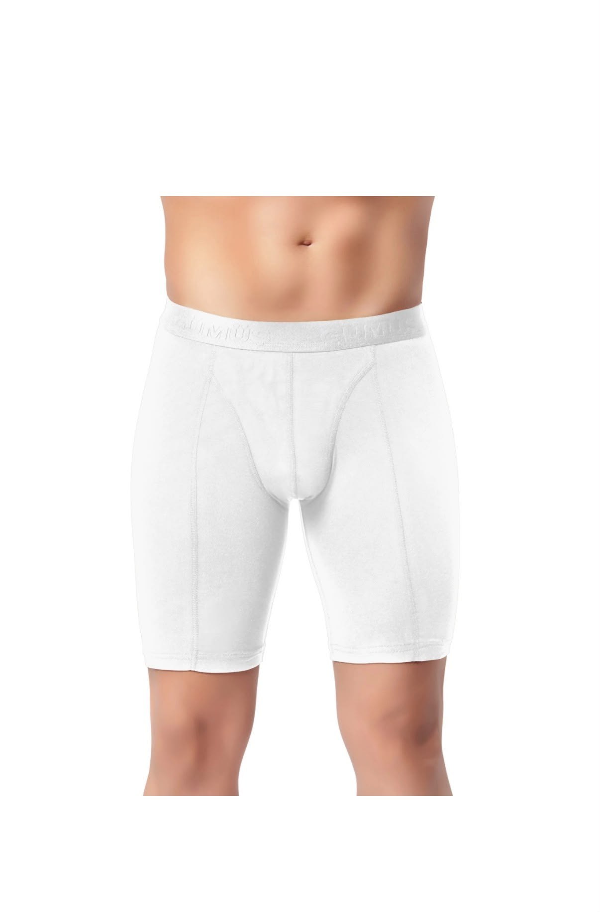 GÜMÜŞ 6LI LİKRALI UZUN BOXER